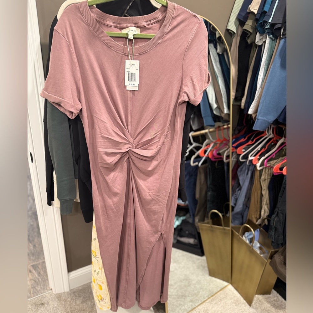 L*Space Drew Pink Midi Dress - Picture 2 of 6